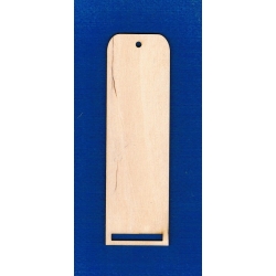 Zakładka z otworem    16,5x5cm    np;  na sznurki do makram, wstążki itp.